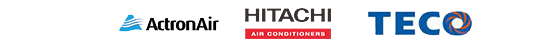 Actron Hitachi Teco Air Conditioners